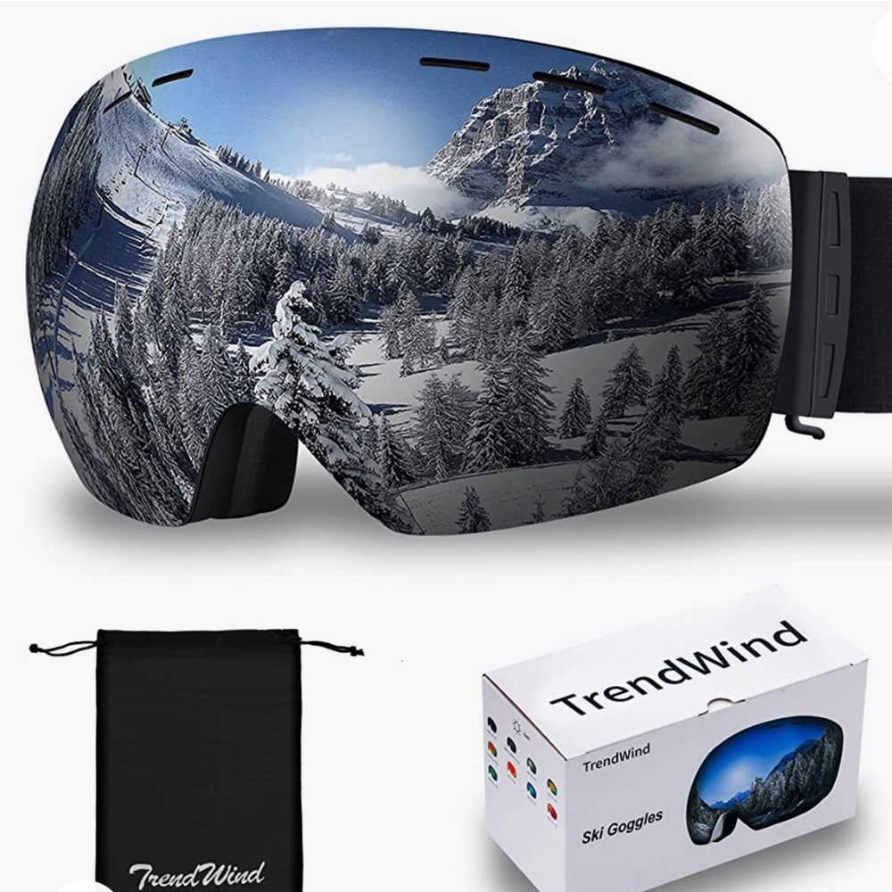 COPY - NWT Anti Fog Ski Goggles - Snowboard Goggle with Interchangeable Lens UV… - Picture 4 of 4
